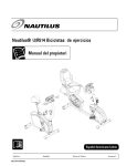 Nautilus® U/R514 Bicicletas de ejercicios