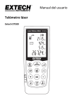 Manual del usuario Telémetro láser