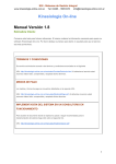 Manual del usuario - Kinesiologia