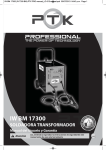 SOLDADORA Transformador 300 Amperios