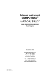 Manual de operación Computrac Vapor Pro