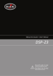 Manual del Usuario / DSP-23