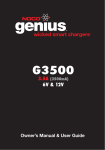 G3500 geniuschargers.com - Genius Battery Chargers