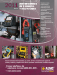 Catálogo AEMC Instrumentación Eléctrica