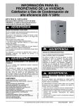 INFORMACI&Oacute;N PARA EL PROPIETARIO DE LA
