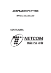 ADAPTADOR PORTERO