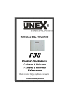 Manual 38 A4 - unex® unetel s.a.