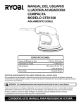 manual del usuario lijadora acabadora compacta