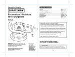 Manual del Usuario Enceradora / Pulidora de 10 pulgadas