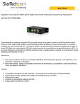 Adaptador Concentrador HUB Ladr&oacute;n USB 2.0 4 Puertos Reforzado