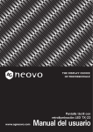 Manual del usuario - AG Neovo Service Website