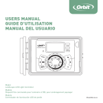 USERS MANUAL GUIDE D`UTILISATION MANUAL DEL USUARIO