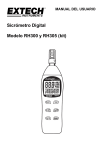 Sicrómetro Digital Modelo RH300 y RH305 (kit)