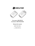 Conversor USB-RS232 Conversor USB