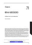 EM2000 Manual de Referencia