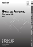 14VL43P 20VL43P - Instructions Manuals