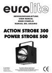 ACTION STROBE 300 POWER STROBE 500