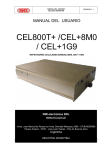 CEL800T+ /CEL+8M0 / CEL+1G9