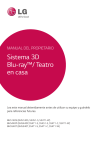 Sistema 3D Blu-ray™/ Teatro en casa