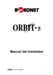 ROKONET Orbit 5. Manual