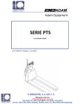 Datos de Balanzas Adam Equipment Serie GBC