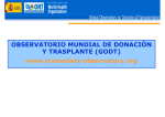 OBSERVATORIO MUNDIAL DE DONACI&Oacute;N Y TRASPLANTE