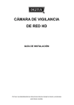CÁMARA DE VIGILANCIA DE RED HD