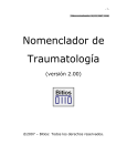 Bitios - Nomenclador de Traumatología v. 2.00