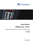 GU&Iacute;A R&Aacute;PIDA FRENIC-Eco . FRN-F1