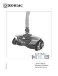 Descargar Especificaciones T&eacute;cnicas del Limpiafondos Zodiac MX8.