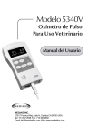 Modelo 5340V POX Manual del Usuario - Spanish
