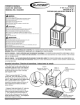 OWNER`S MANUAL GUIDE DE MONTAGE MANUAL DEL