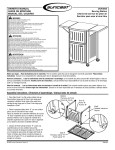 OWNER`S MANUAL GUIDE DE MONTAGE MANUAL DEL