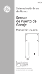 Sensor de Puerta de Garaje