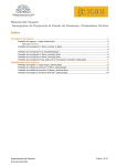 Manual del Usuario Inscripción de Proyectos al Fondo de