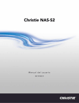 Alarma acústica del Christie NAS-S2