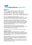 Res. Gral. AFIP 3615/14 - Despachantes Argentinos