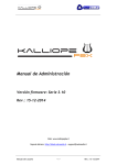KalliopePBX Manual de Administración vers. 3.10