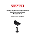 C&aacute;mara de seguridad se&ntilde;uelo para interiores y