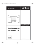 Panel de control del sistema XW