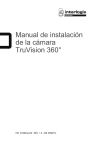 Manual de instalación de la cámara TruVision 360°