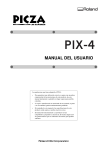 PIX-4 Manual del Usuario