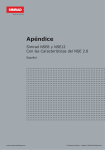 Ap&eacute;ndice - Simrad Professional Series