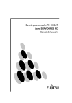 Fujitsu Console Drawer (FD-10000AT) User`s Manual