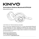Auriculares Estéreo Bluetooth BTH220