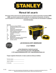 STANLEY Generator Owner`s Manual 10May2010_SPA