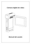 C&aacute;mara digital de v&iacute;deo Manual del usuario