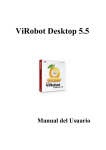 Para los Usuarios de ViRobot Desktop 5.5