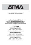 Manual de Instrucciones