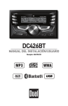 DC426BT - Dual Electronics